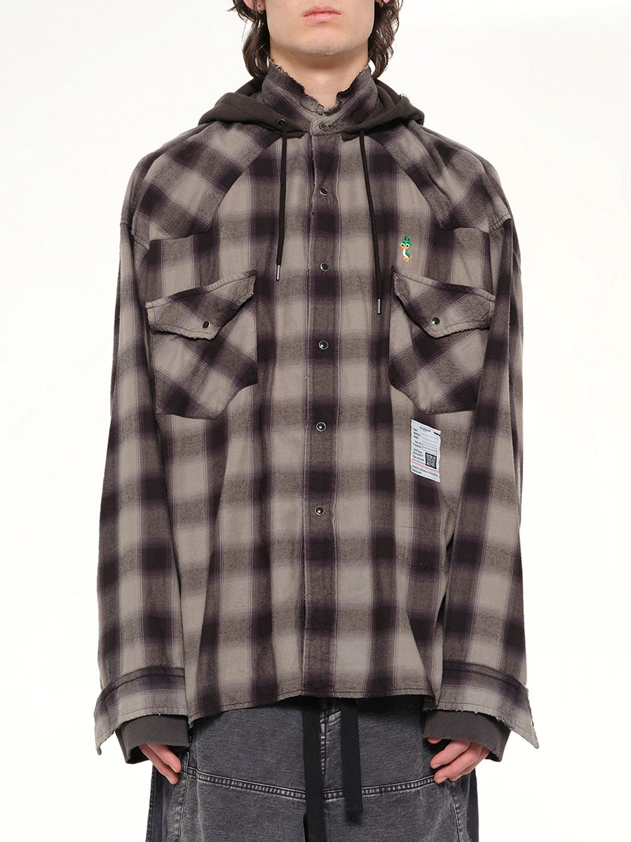 Sweat Hoodie L/S Shirts in Gray