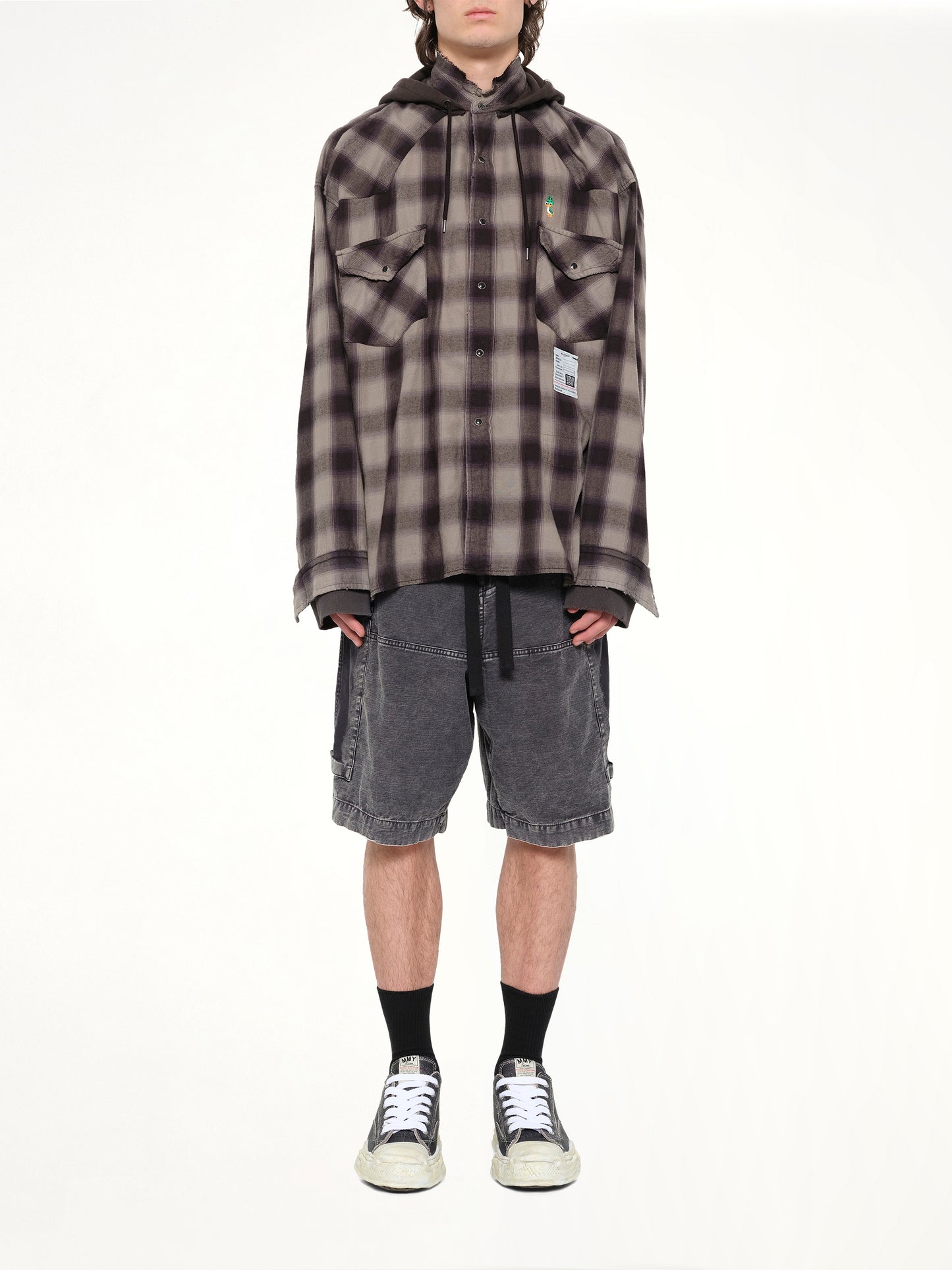 Sweat Hoodie L/S Shirts in Gray