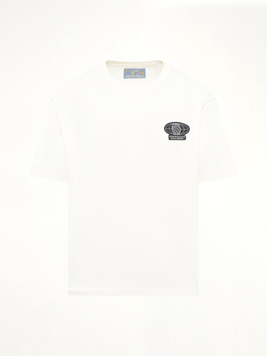 Globe Space Program T-Shirt in White