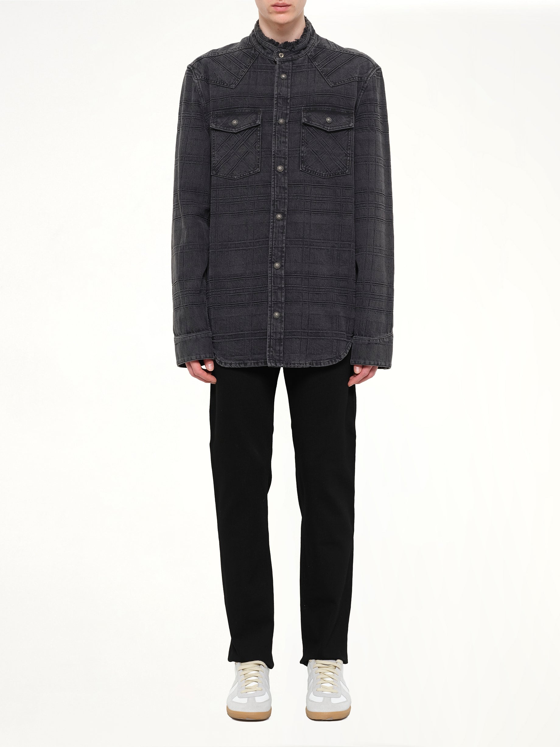 Balmain Shirts in Black