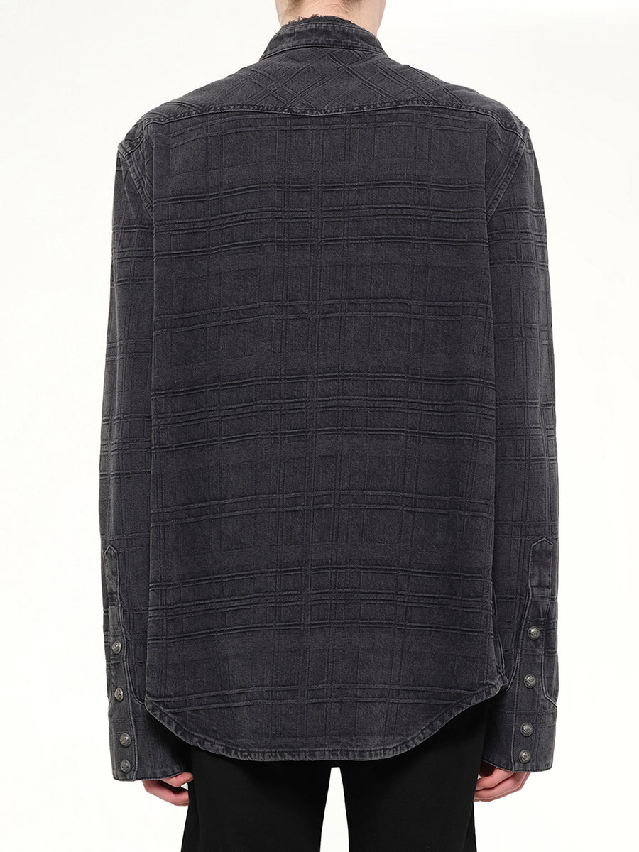 Balmain Shirts in Black