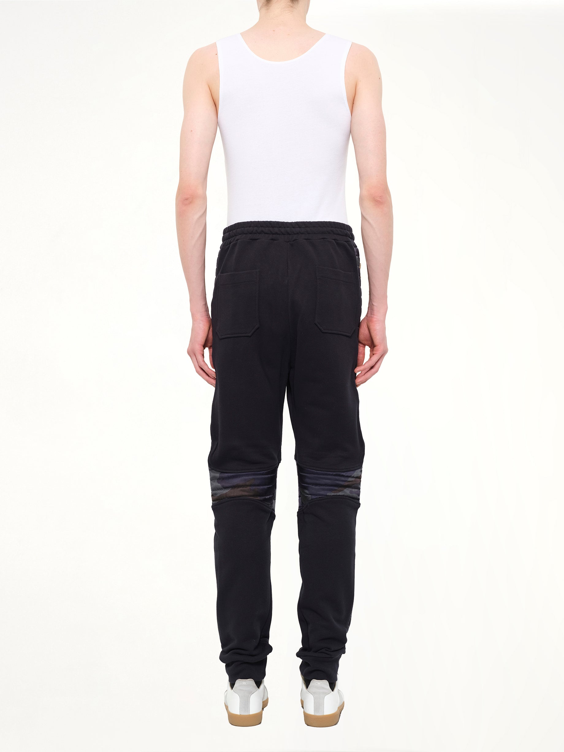 Biker Legging Pants in Navy