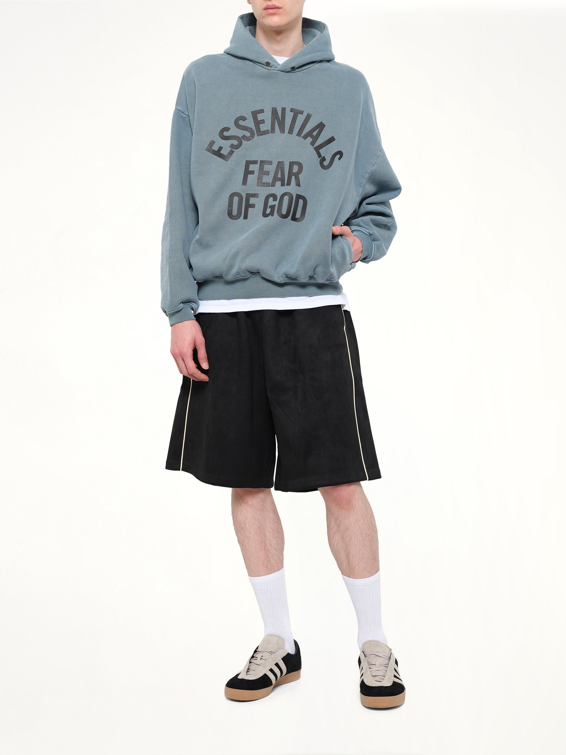 Campus 90's Hoodie in Faded Coastal