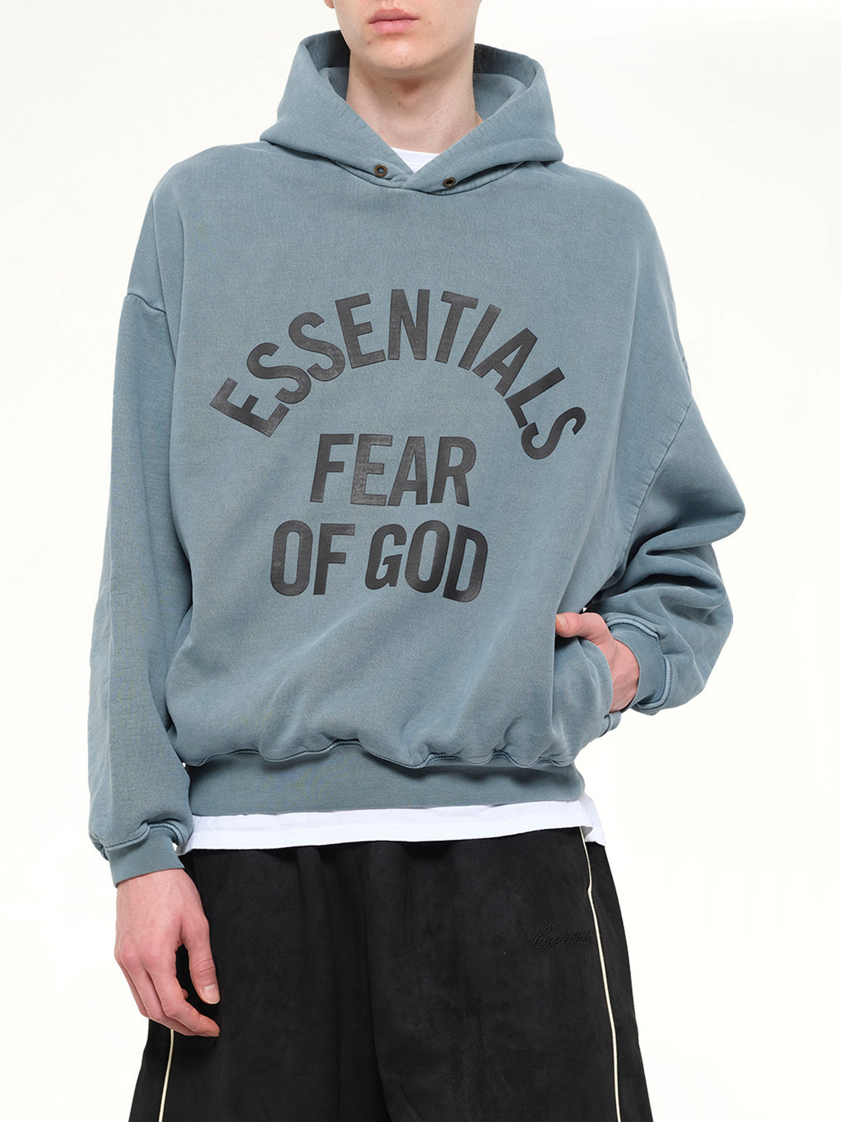 Campus 90's Hoodie in Faded Coastal