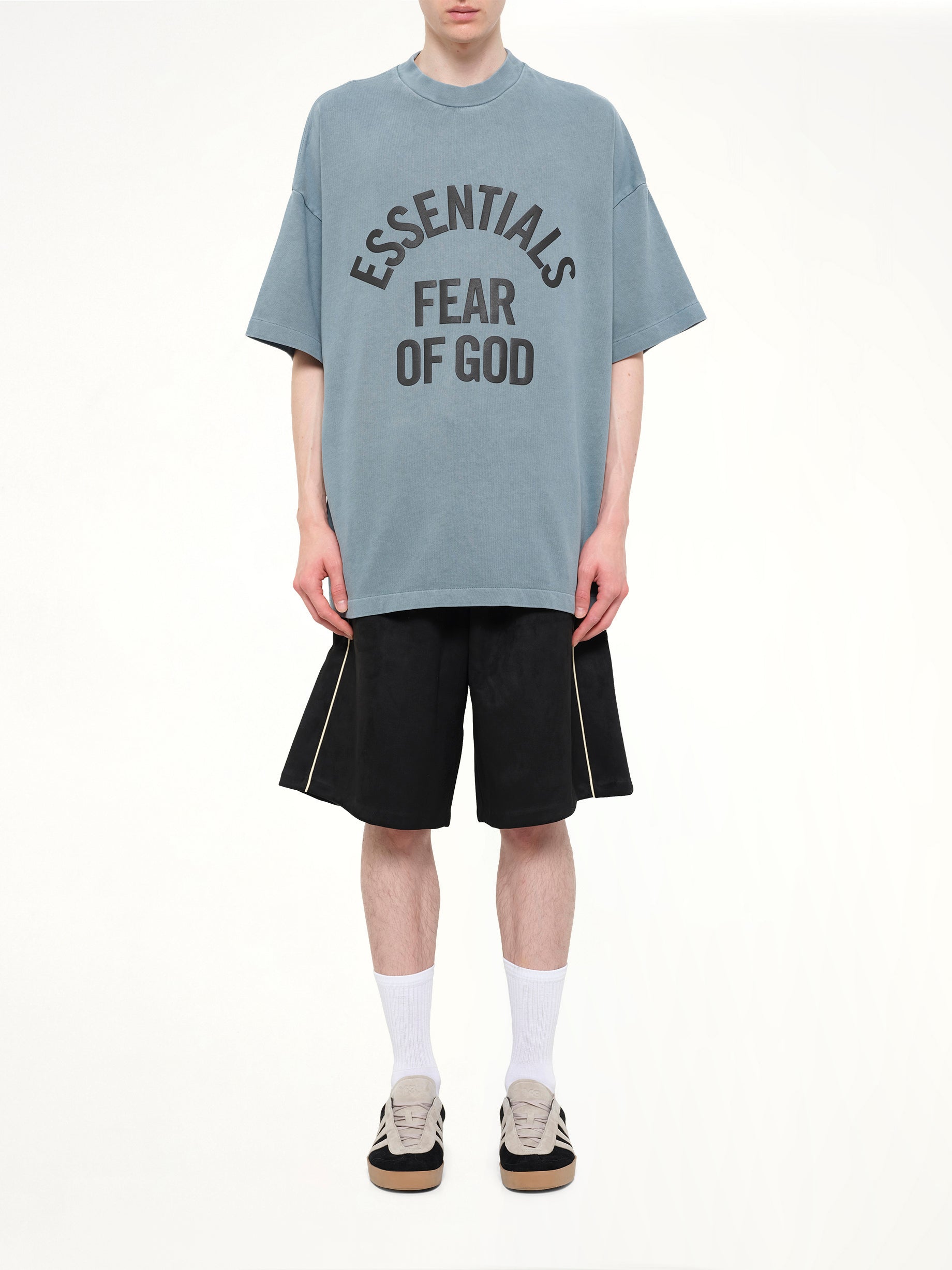 Campus 90's Short Sleeve T-Shirt in Faded Coastal