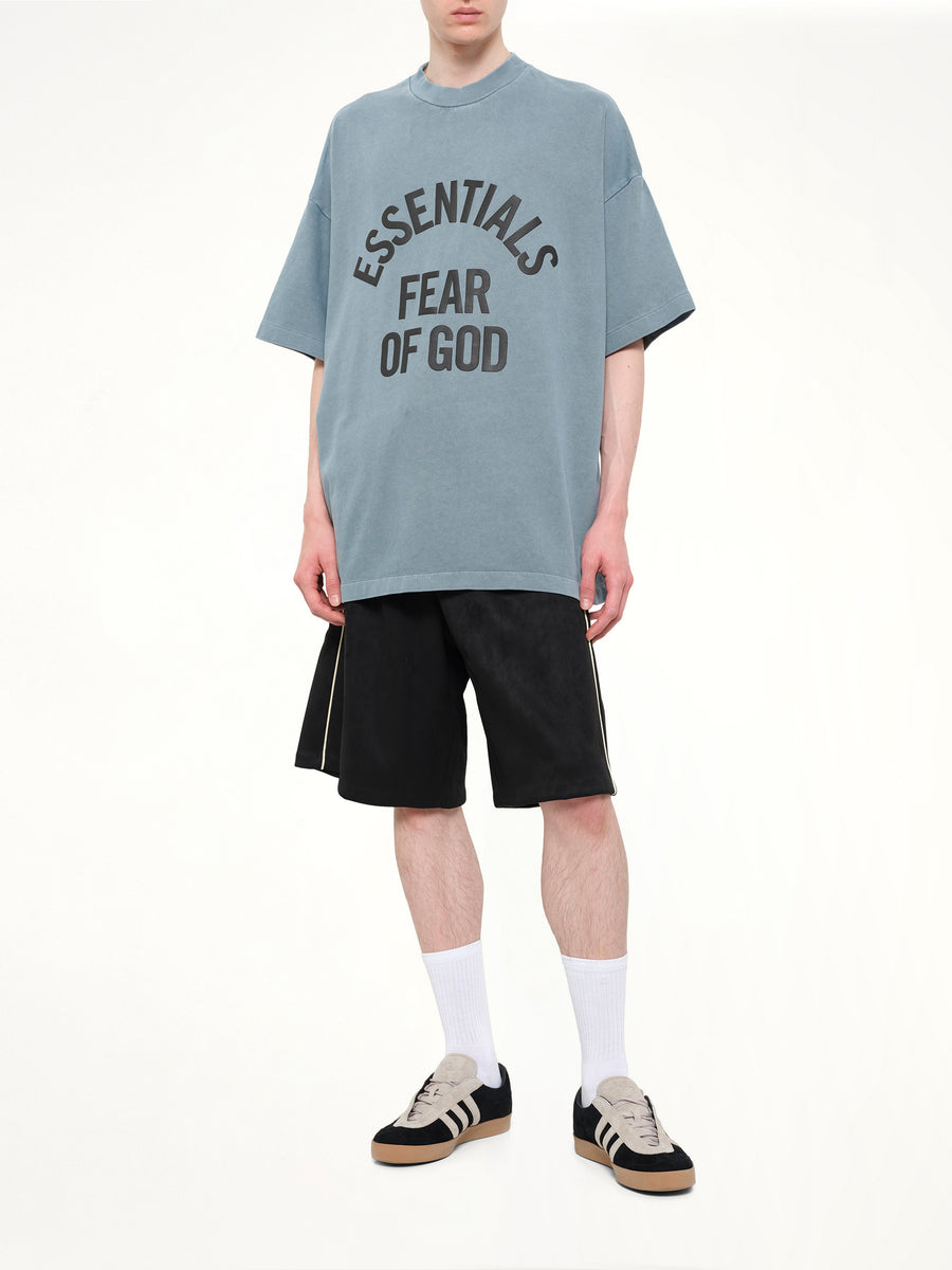 Campus 90's Short Sleeve T-Shirt in Faded Coastal