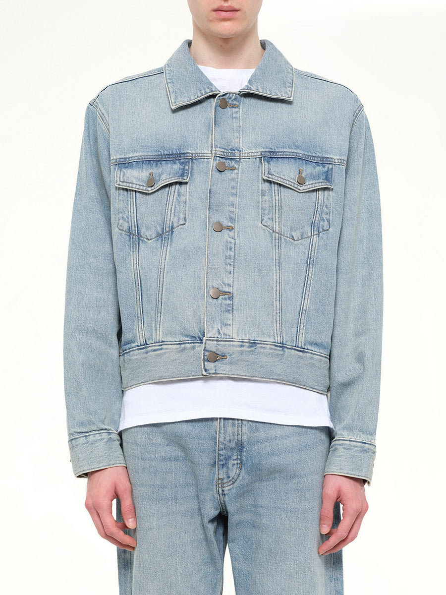 Classic Denim Jacket in Classic Blue