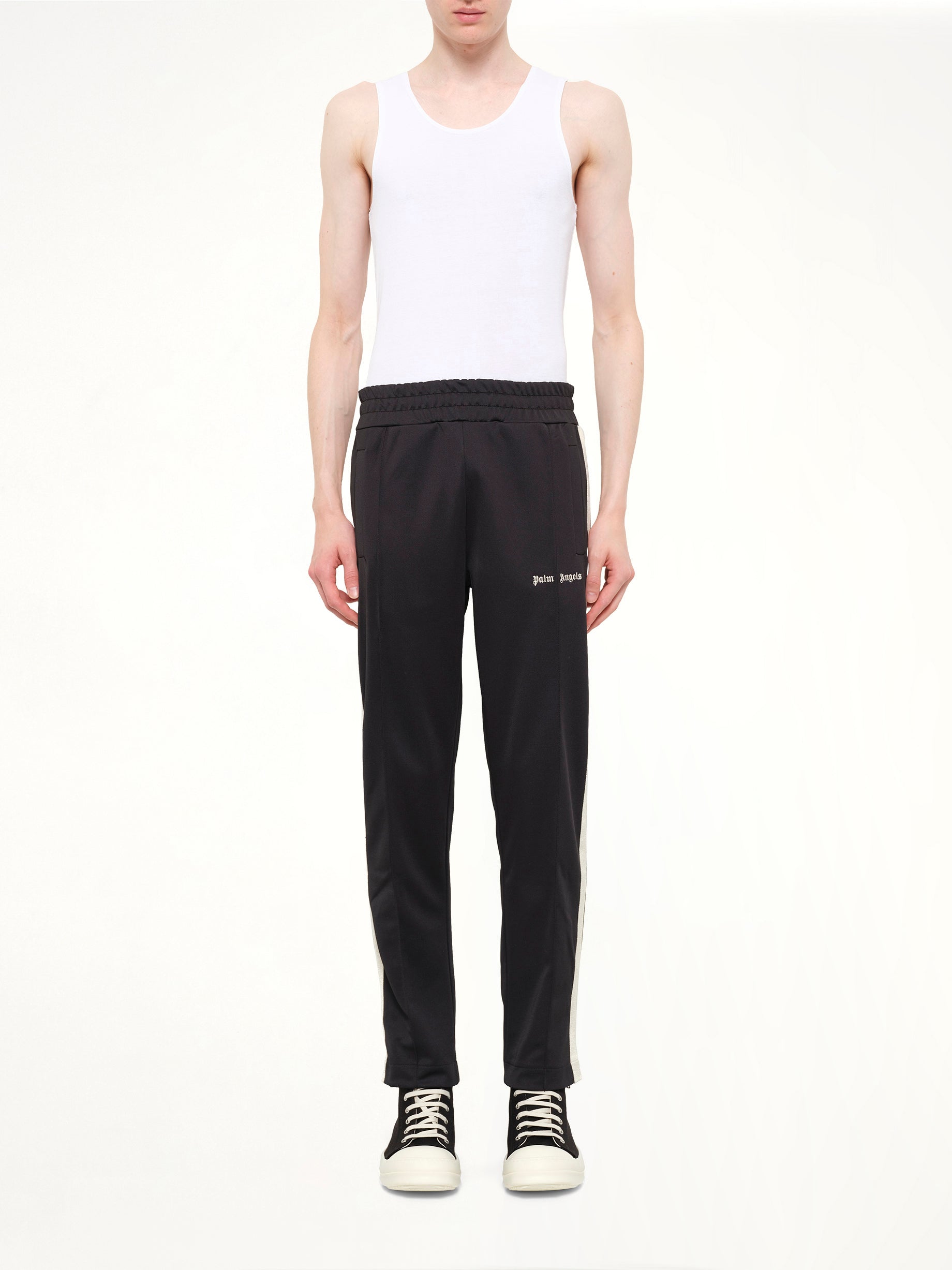 Classic Logo Track Pants in Black Off/White