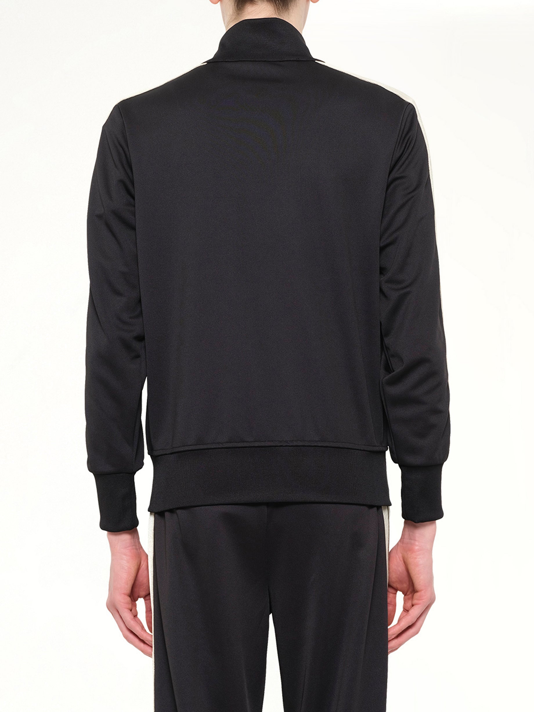 Classic Logo Track Top in Black/Off White
