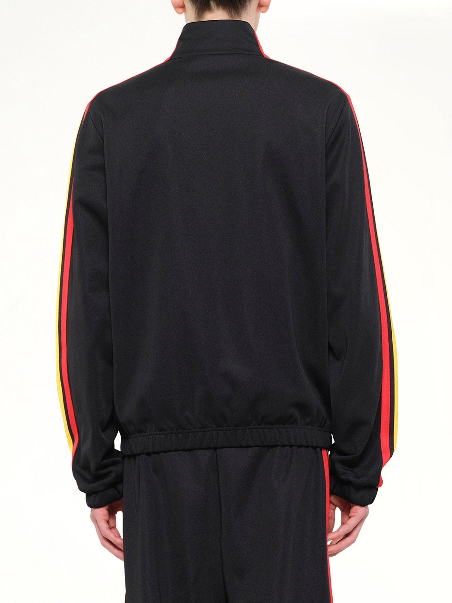 J Classic Logo Vint Track Top in Black/Off White