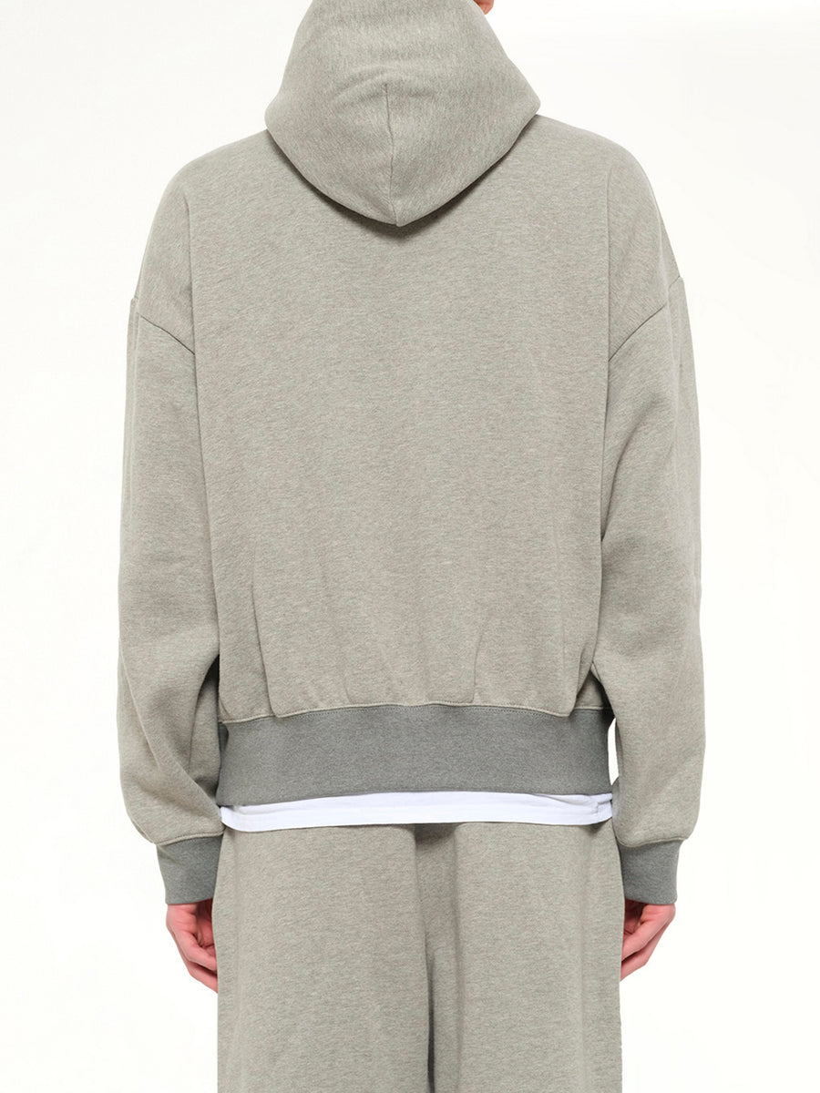 Signature Classic Hoodie in Concrete Heather