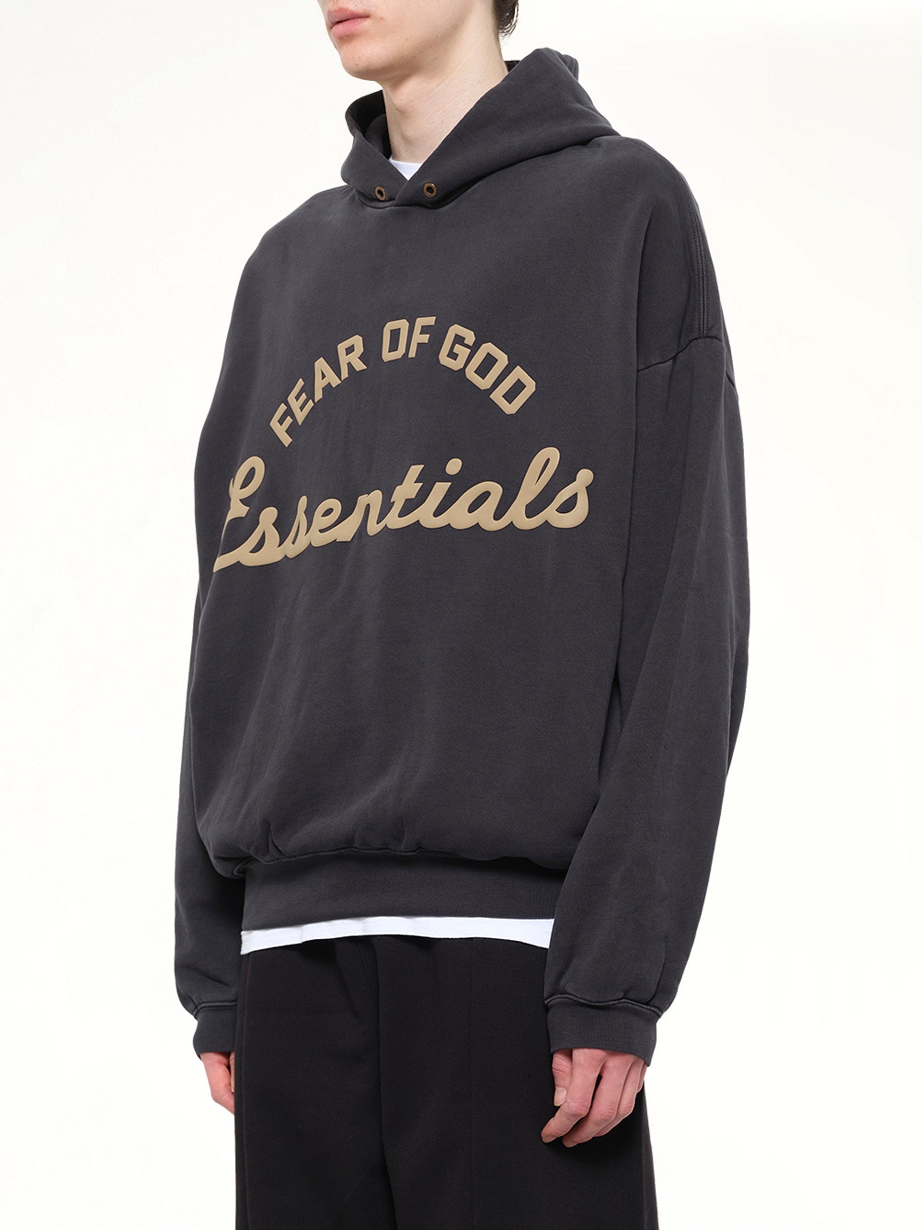 Training 90's Hoodie in Faded Black