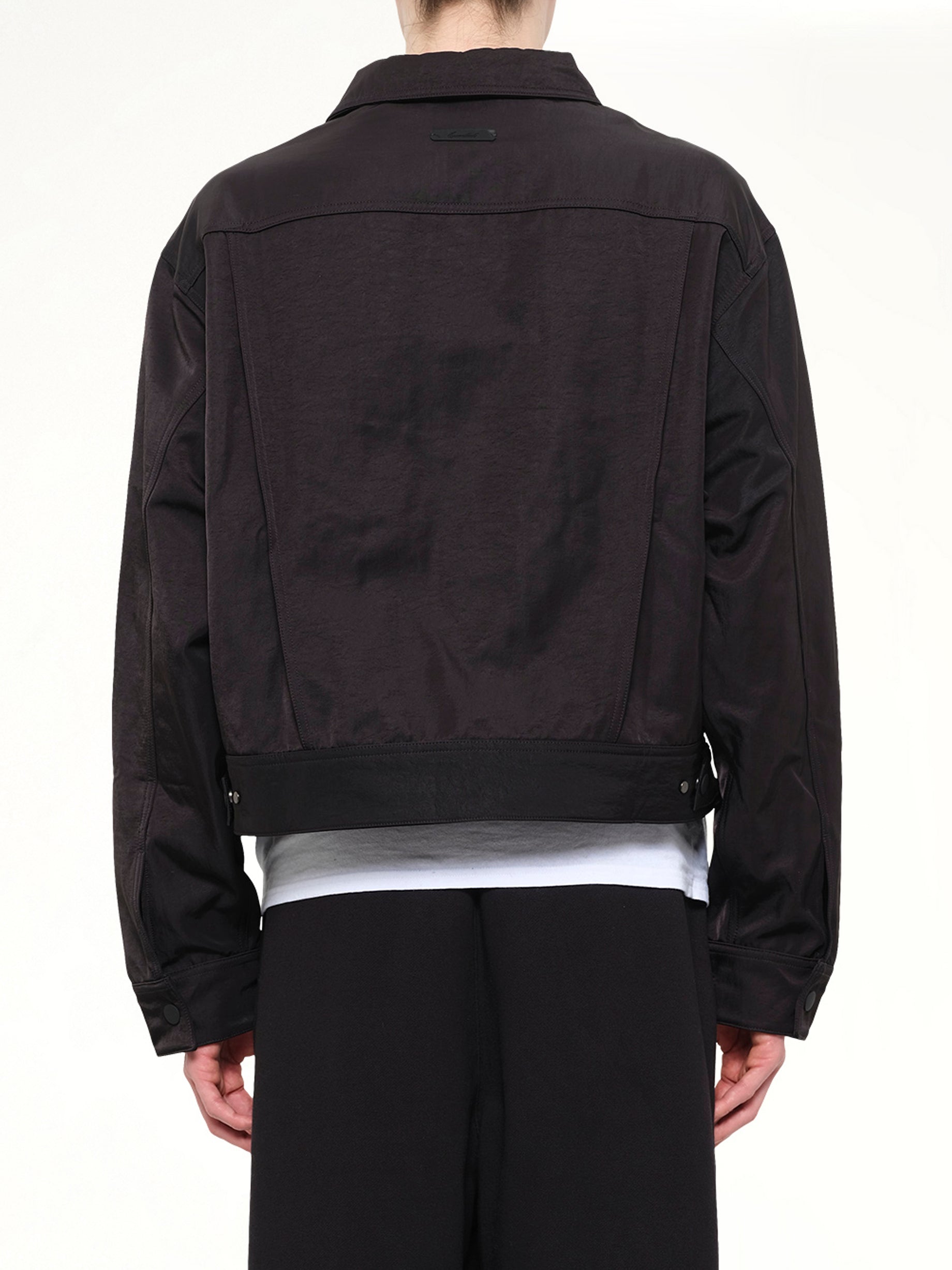 Trucker Jacket in Vintage Black