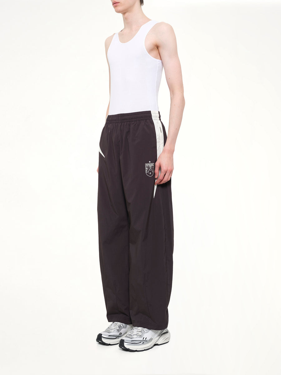 Woven Track Star Pant in Jet Black