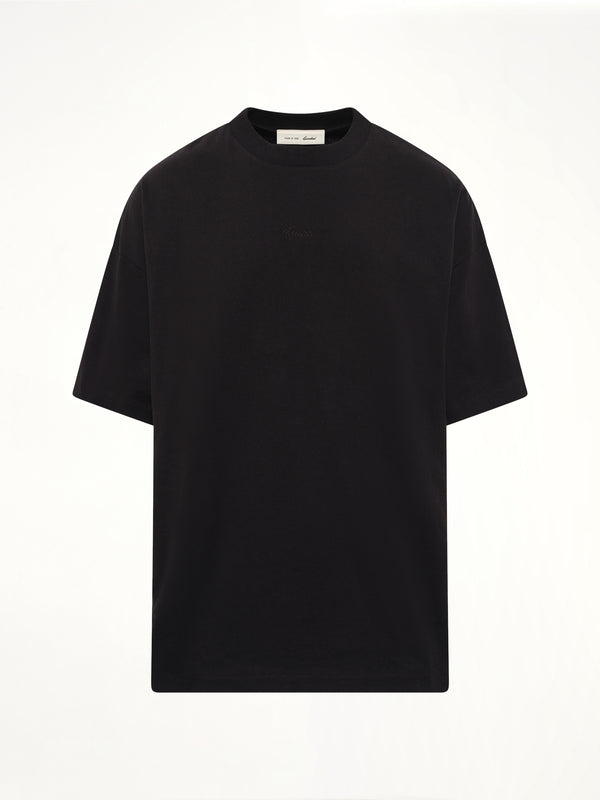 Signature 90's Short Sleeve T-Shirt in Black