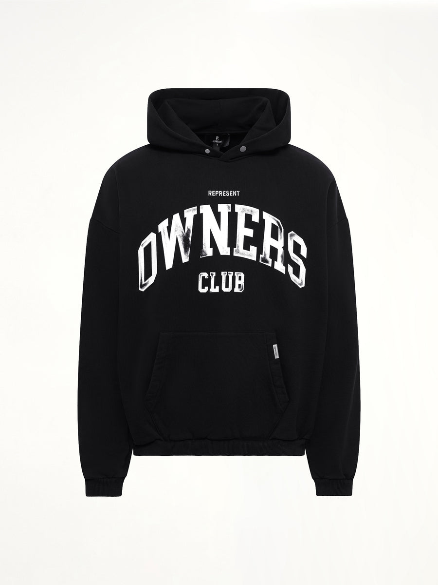 Owners Hoodie in Jet Black