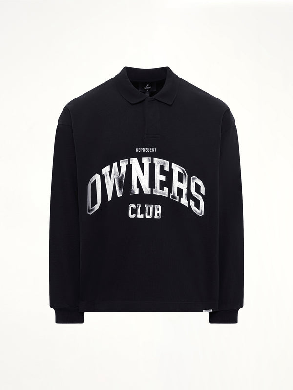 Owners橄榄球衫,喷射黑