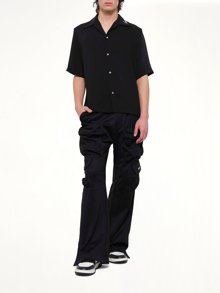 Amiri Camp Shirt in Black