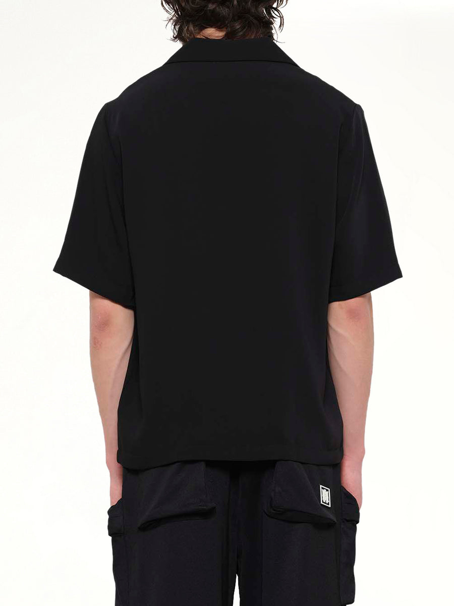 Amiri Camp Shirt in Black