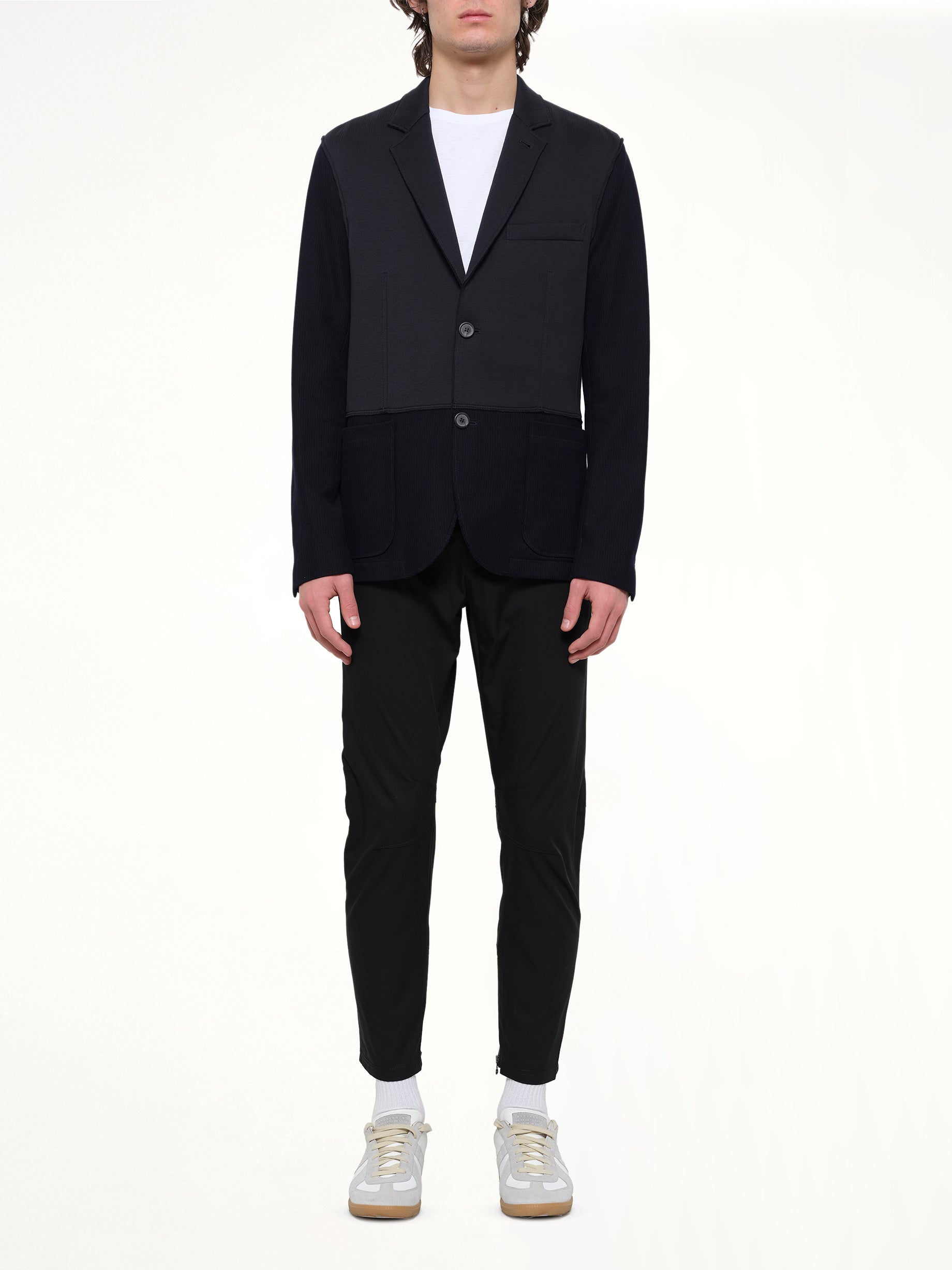 2 Button Jacket in Navy