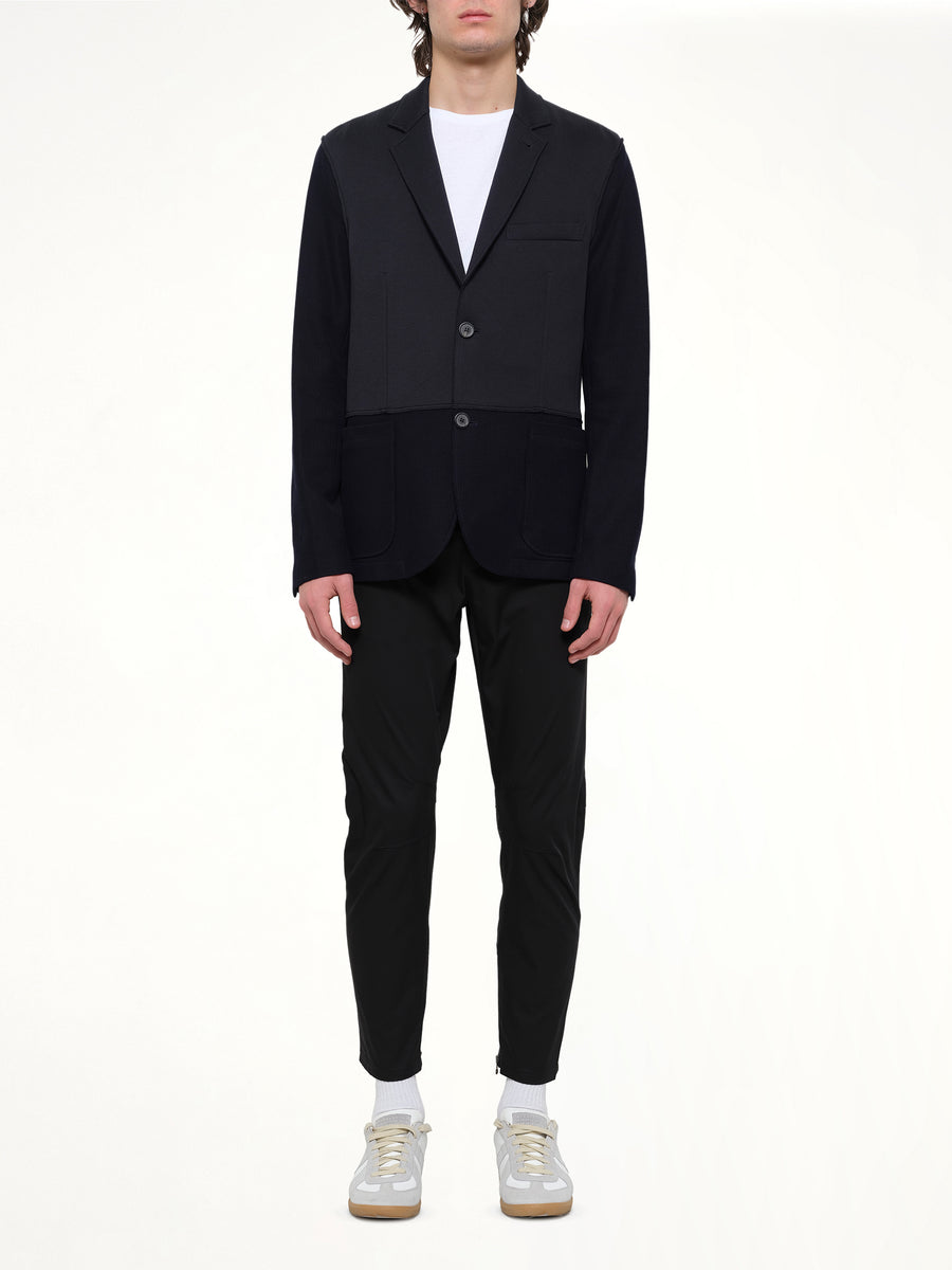 2 Button Jacket in Navy