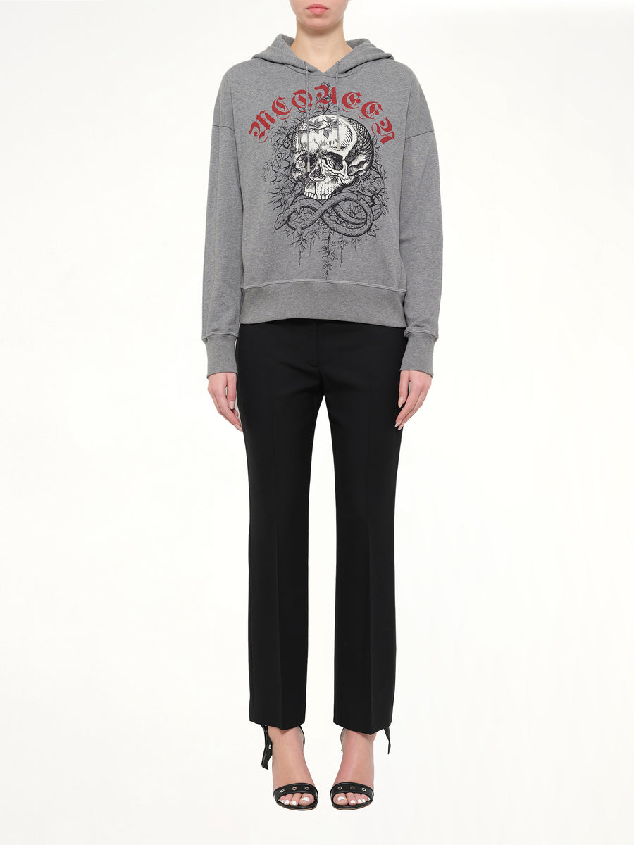 Alexander McQueen - Jungle Skull Sweatshirt in Grey
