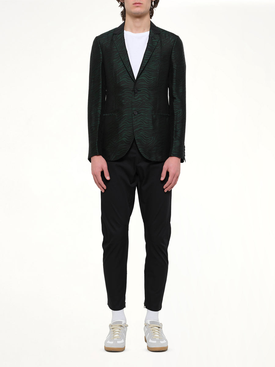 D8 Slim 2 Button Jacket in Green