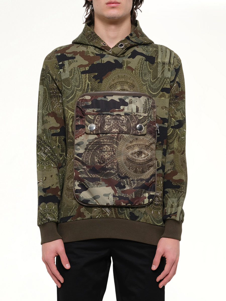 Givenchy Podium Dollar Hoodie in Camo