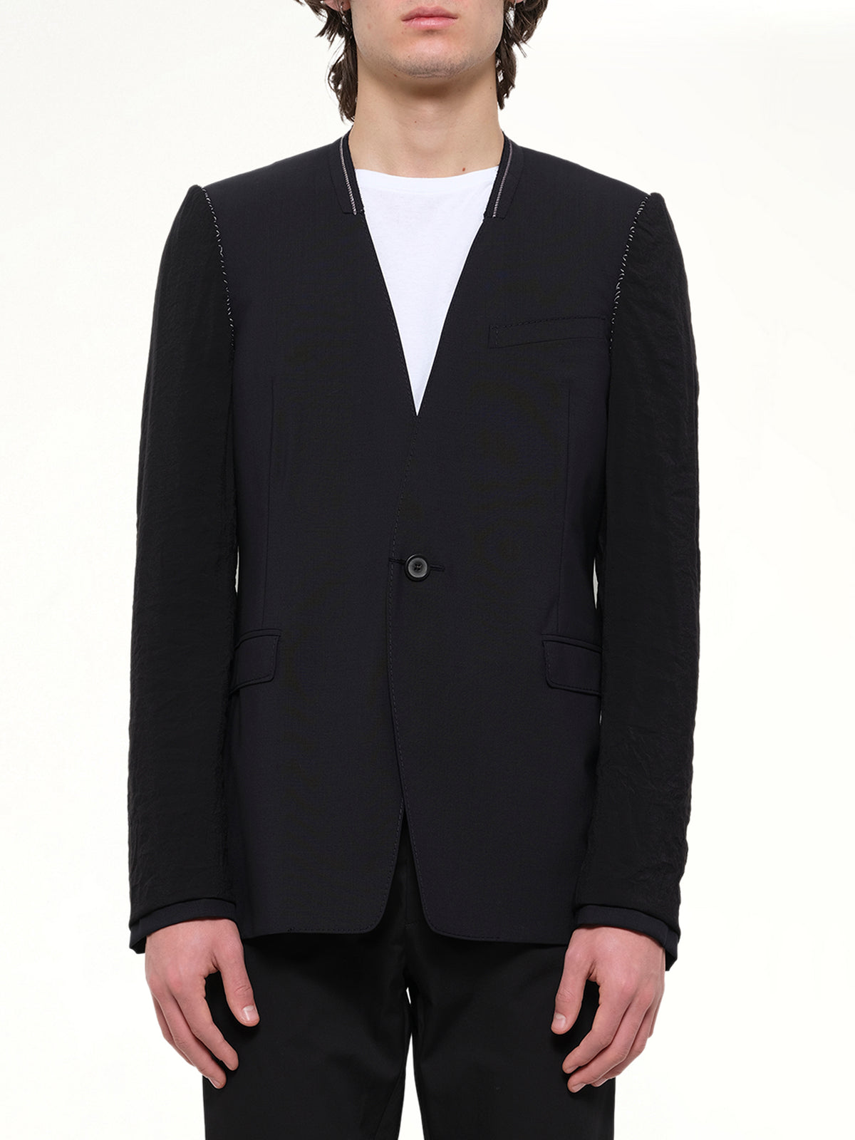 Jacket Collar Insideout in Navy