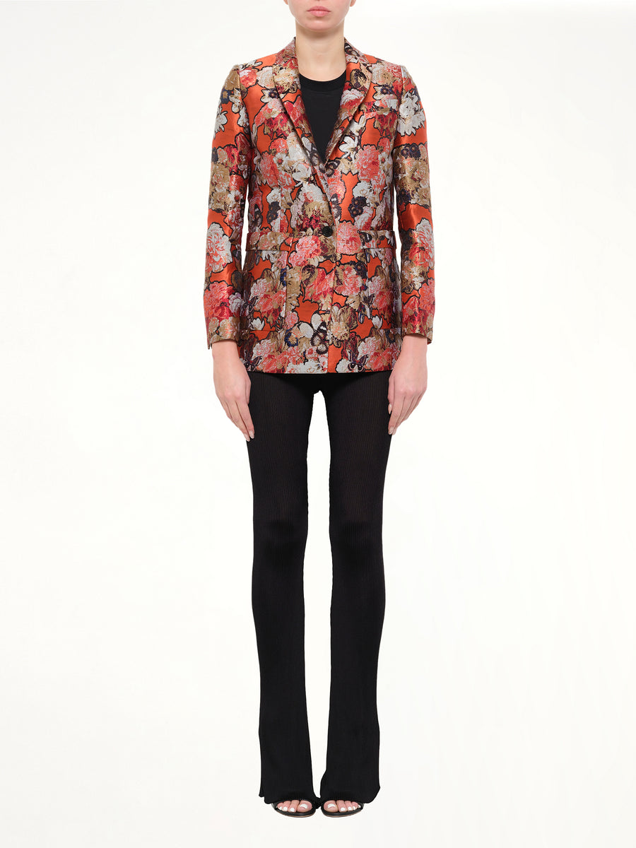 Jacket in Multicolour Orange