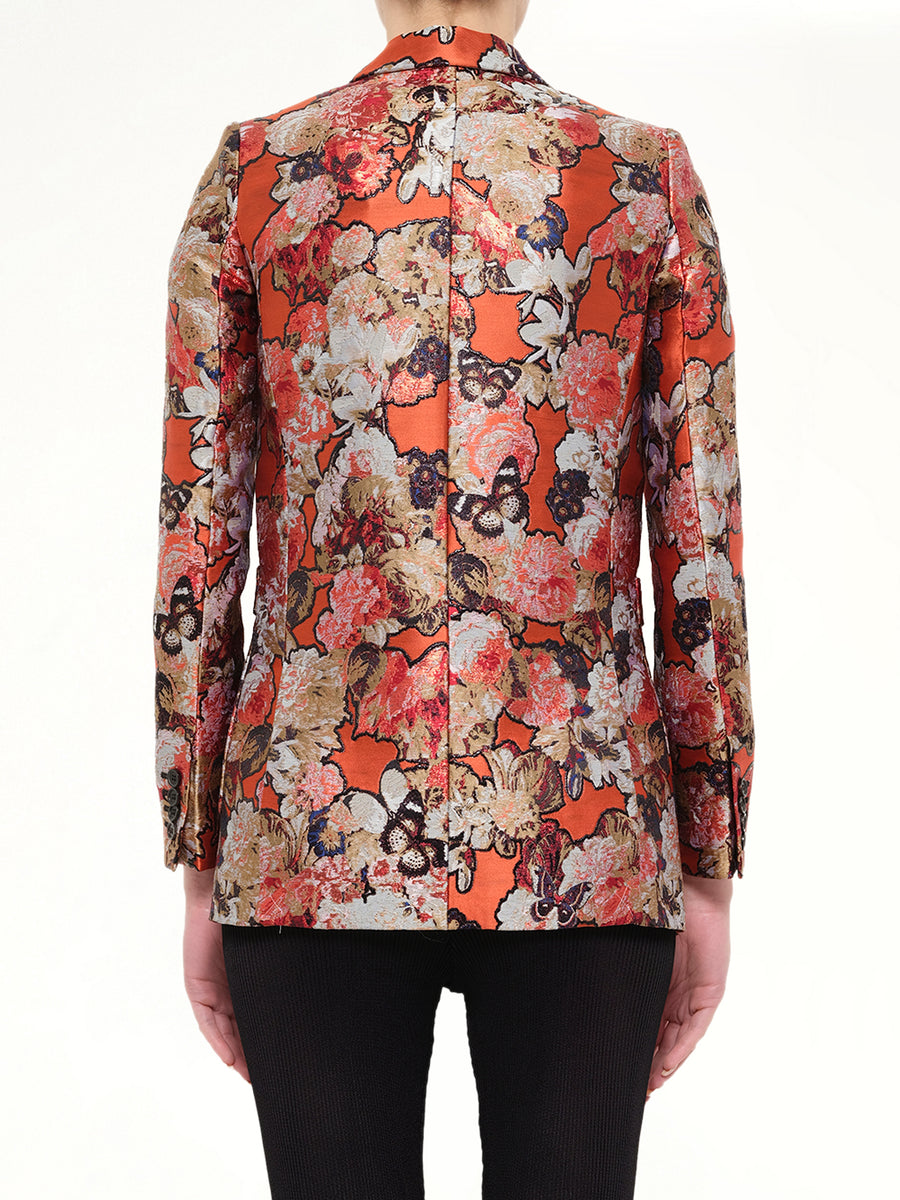 Jacket in Multicolour Orange