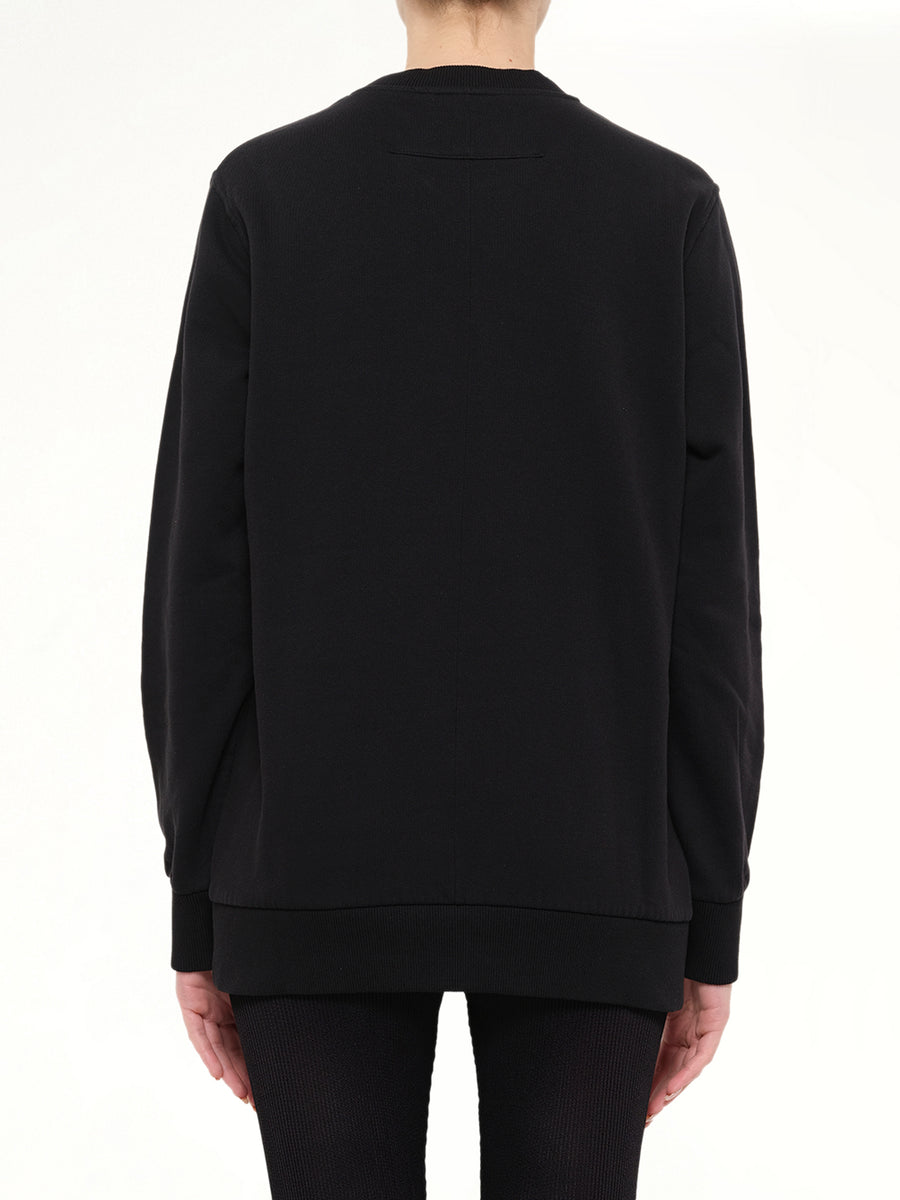 Podium Graphic Sweatshirt in Black
