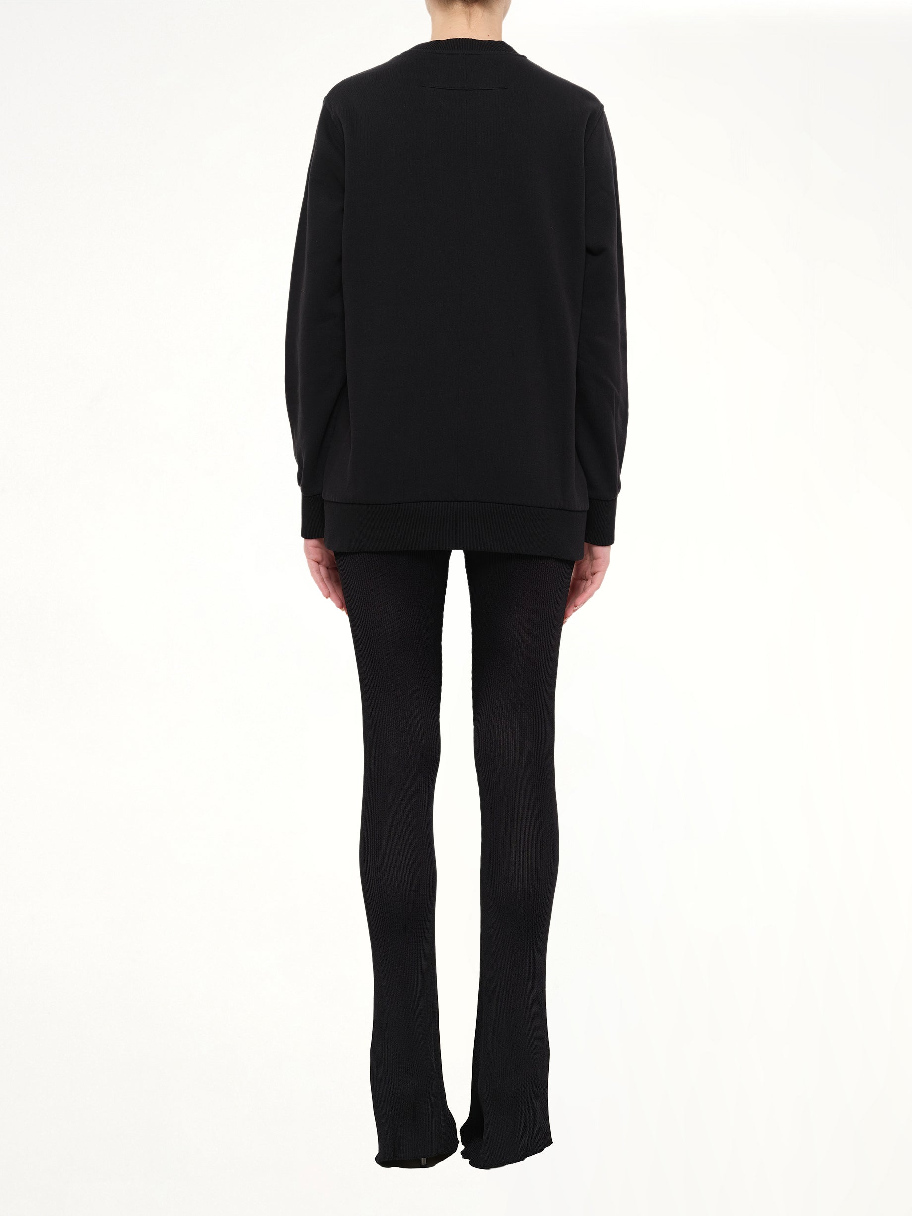 Podium Graphic Sweatshirt in Black