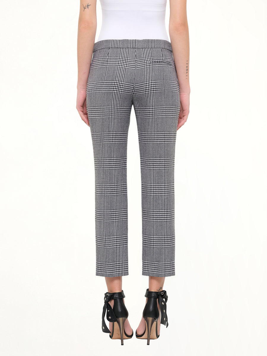 Prince Of Wales Pants in Black