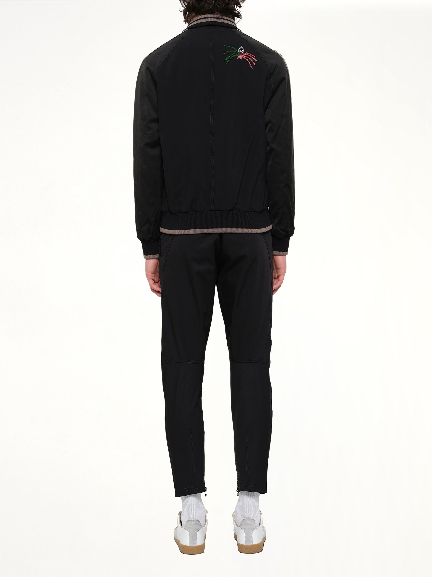 Spider Embroidered Jacket in Black