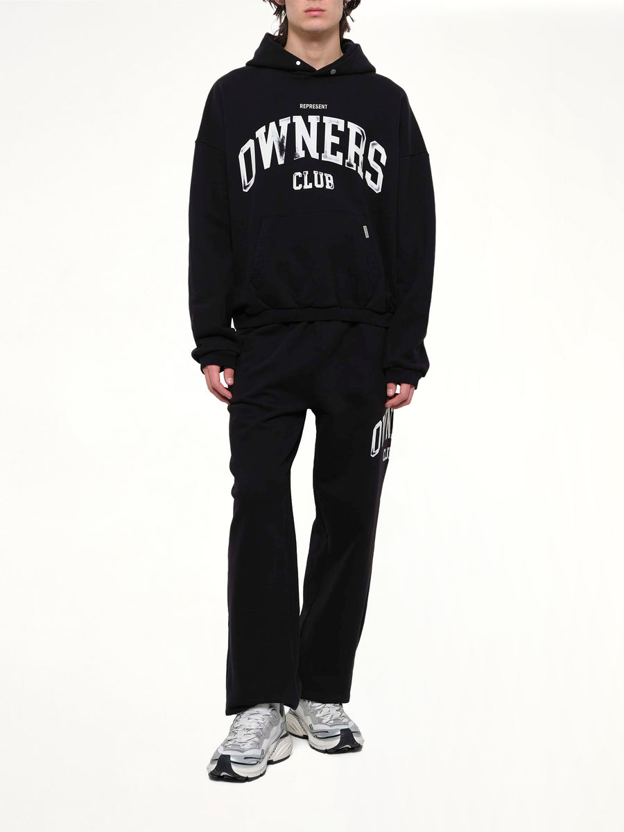 Owners Hoodie in Jet Black