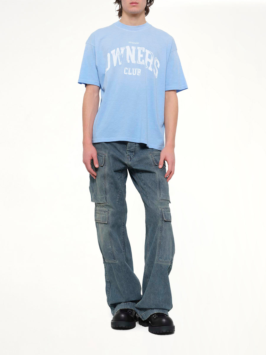 Owners T-Shirt in Sky Blue