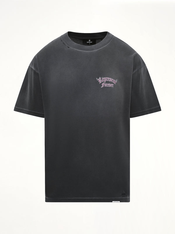 Duality T-Shirt in Washed Black