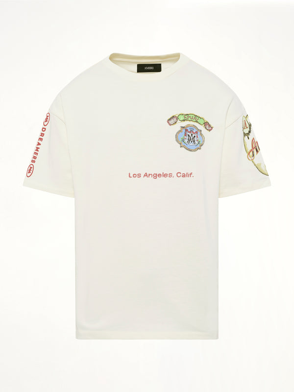 Vista Skate T-Shirt in Ivory