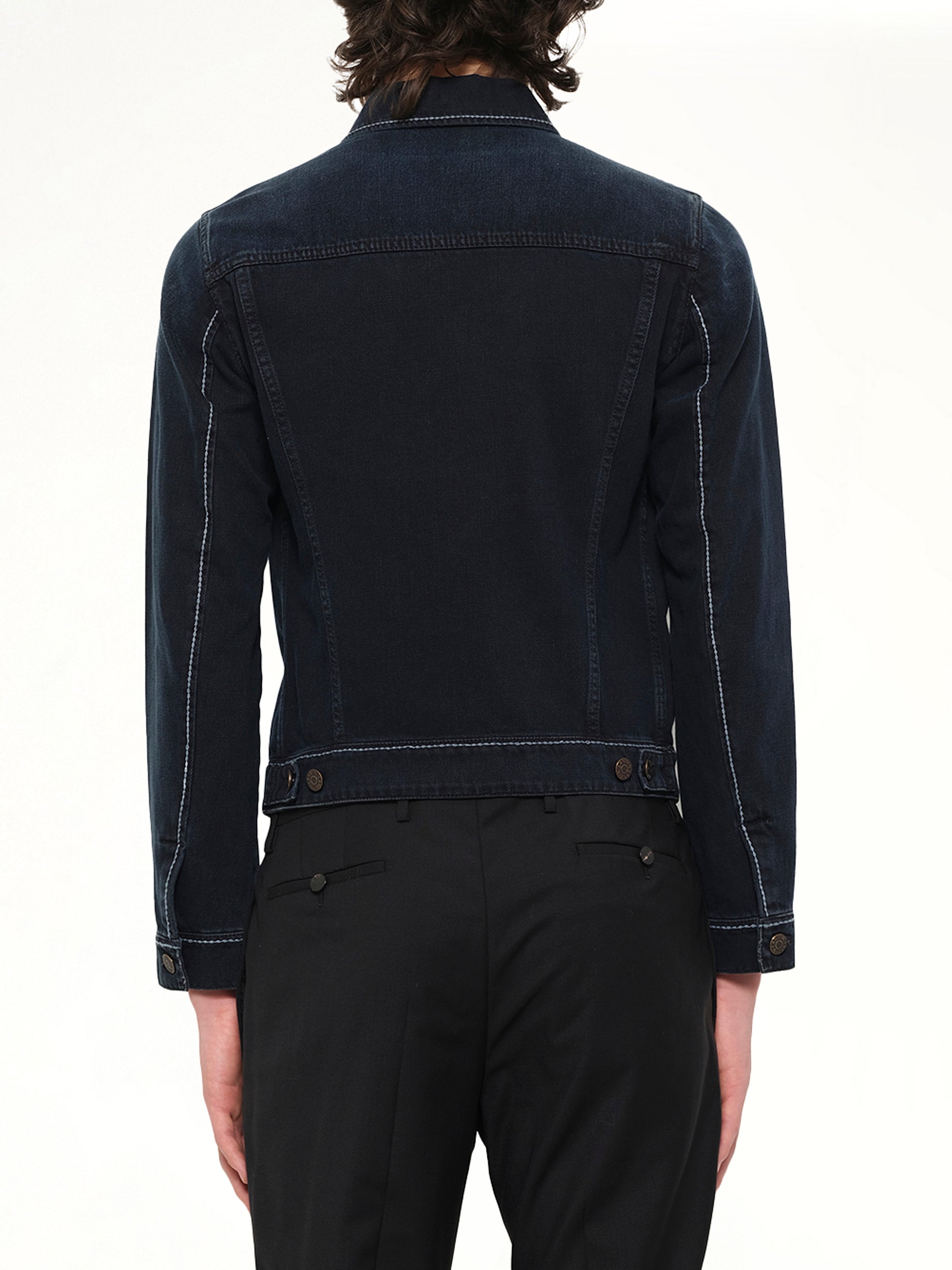 Denim Trucker in Anthracite