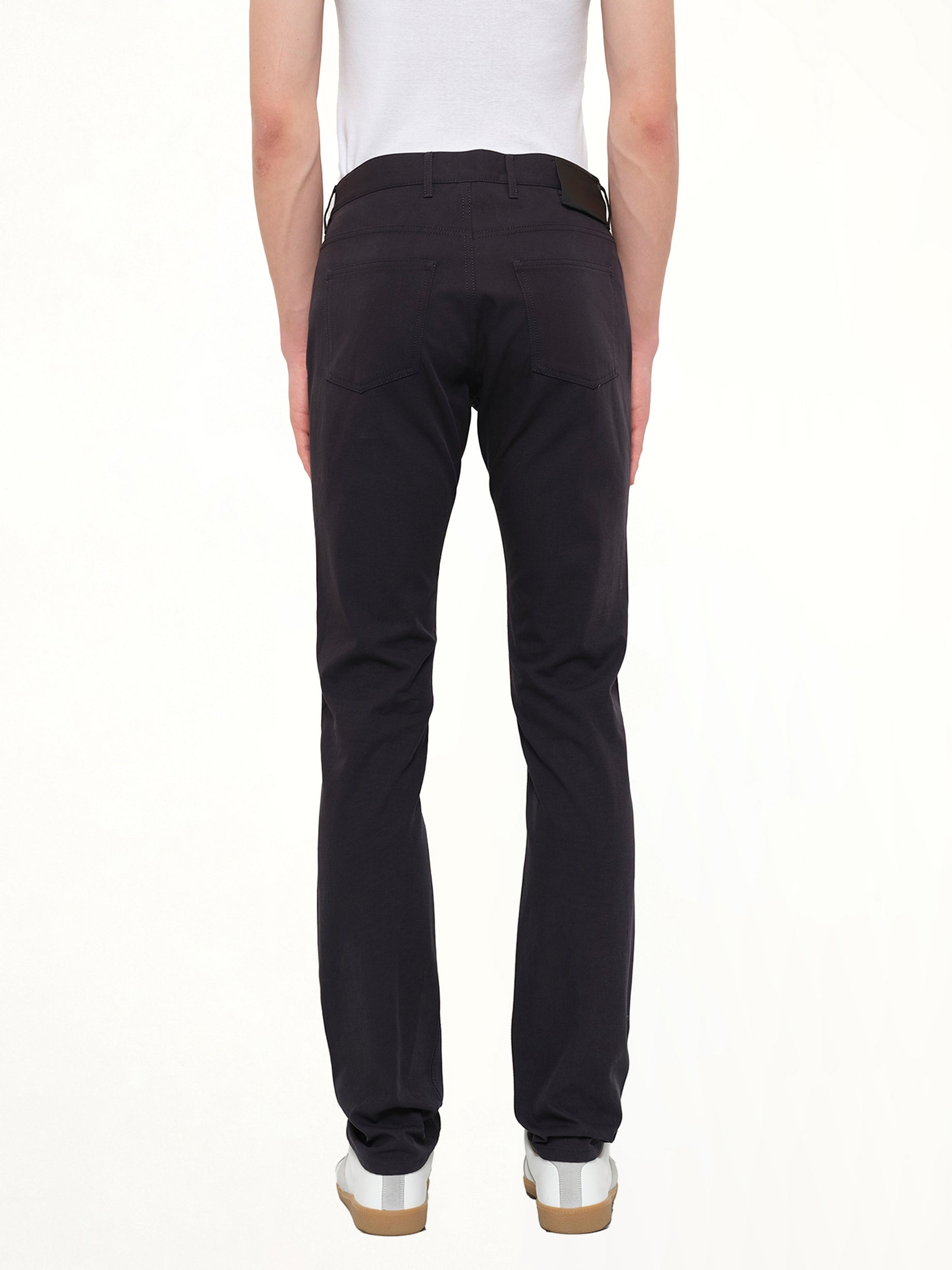 Denim Skinny Pants in Navy