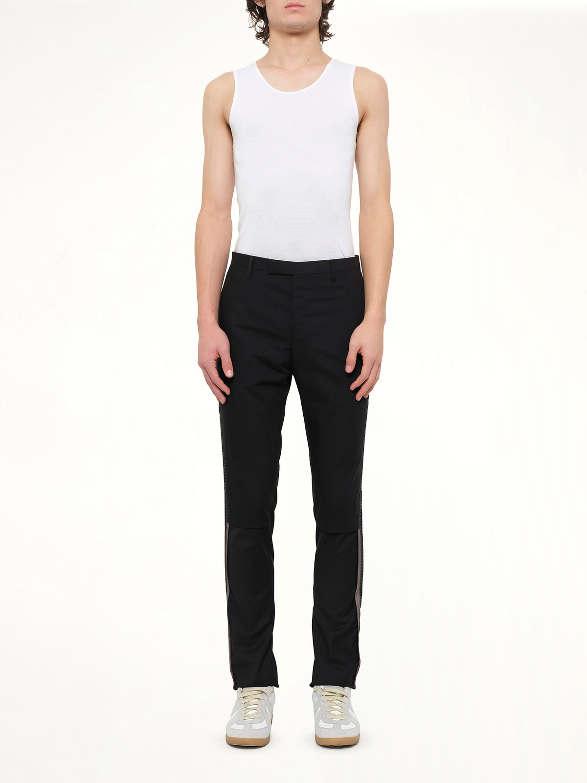 Insideout Look Pants in Black