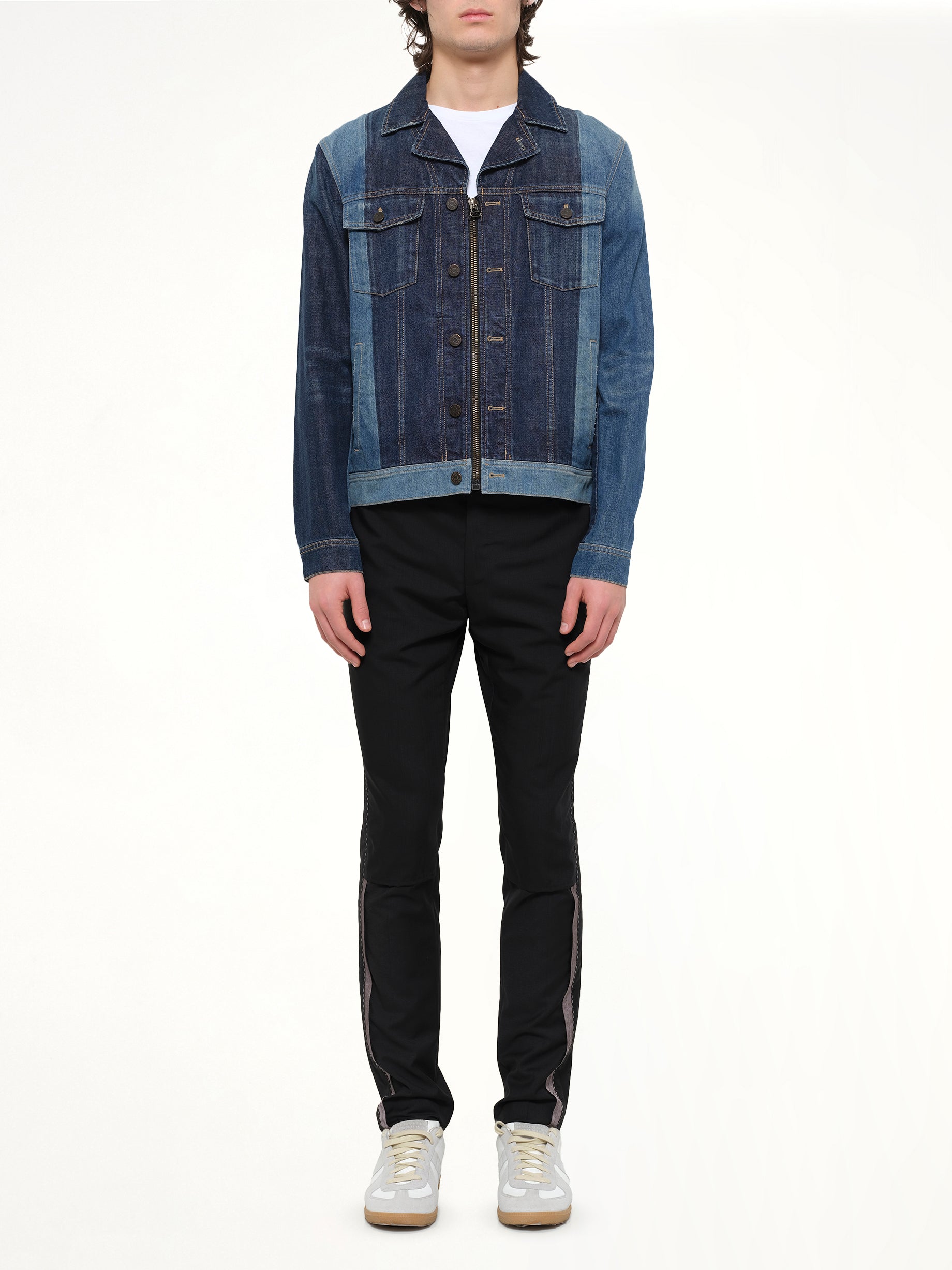 L/S Denim Jacket in Blue