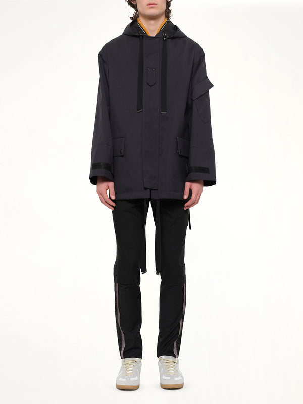 Parka W/ Side Zip in Navy