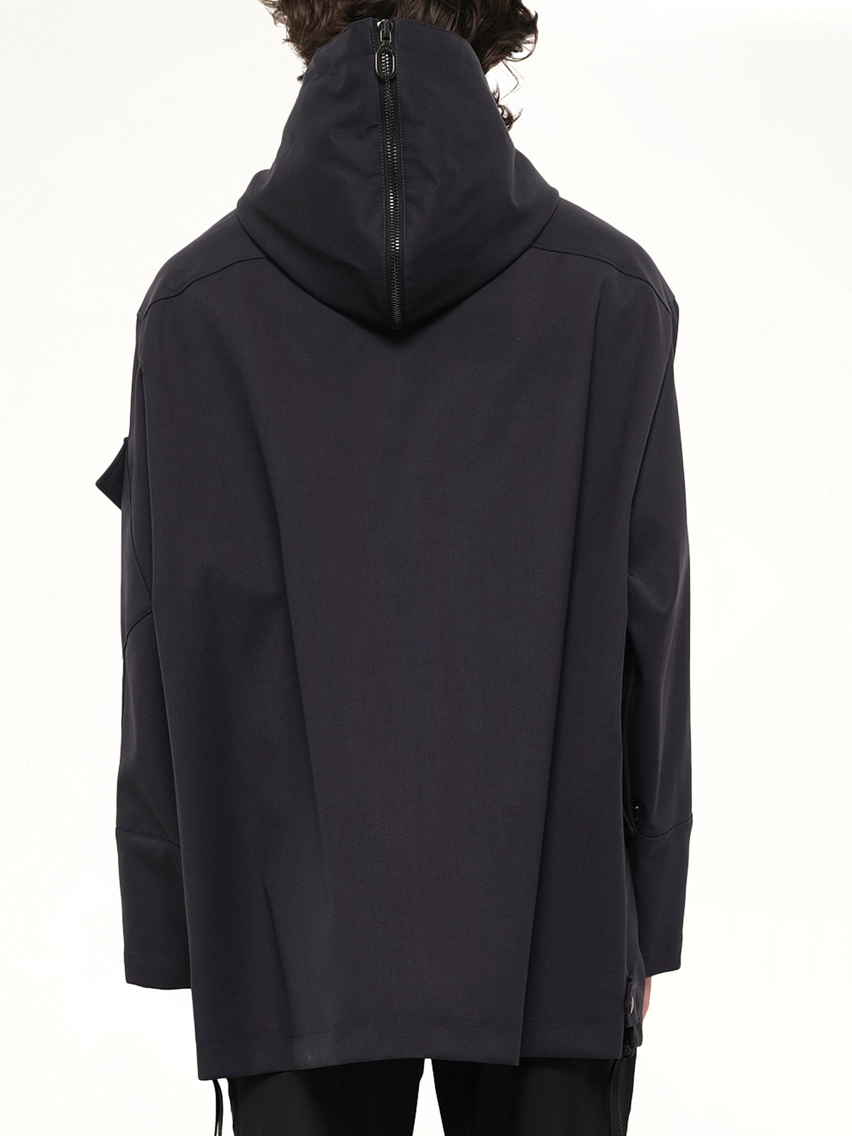 Parka W/ Side Zip in Navy