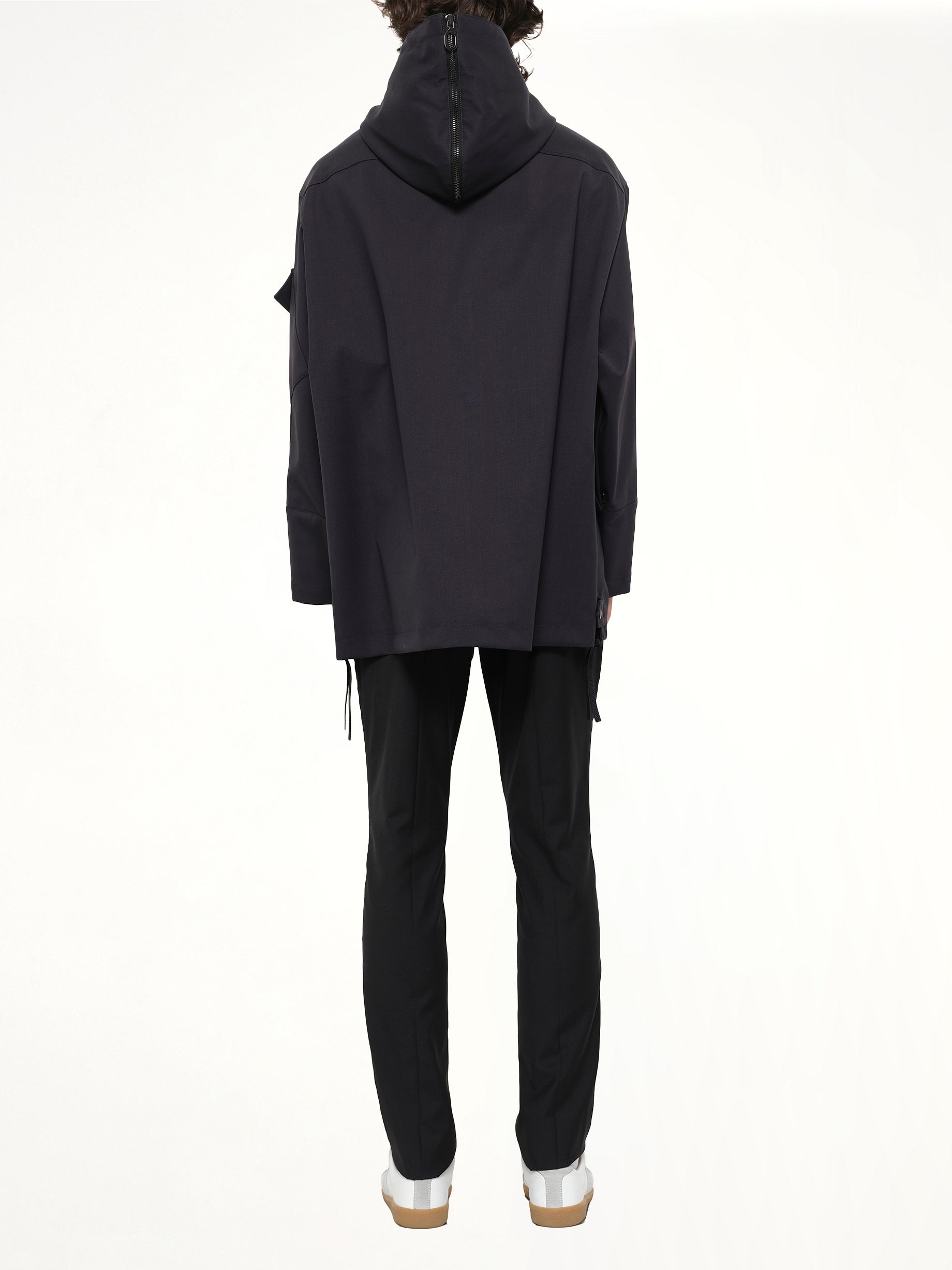Parka W/ Side Zip in Navy