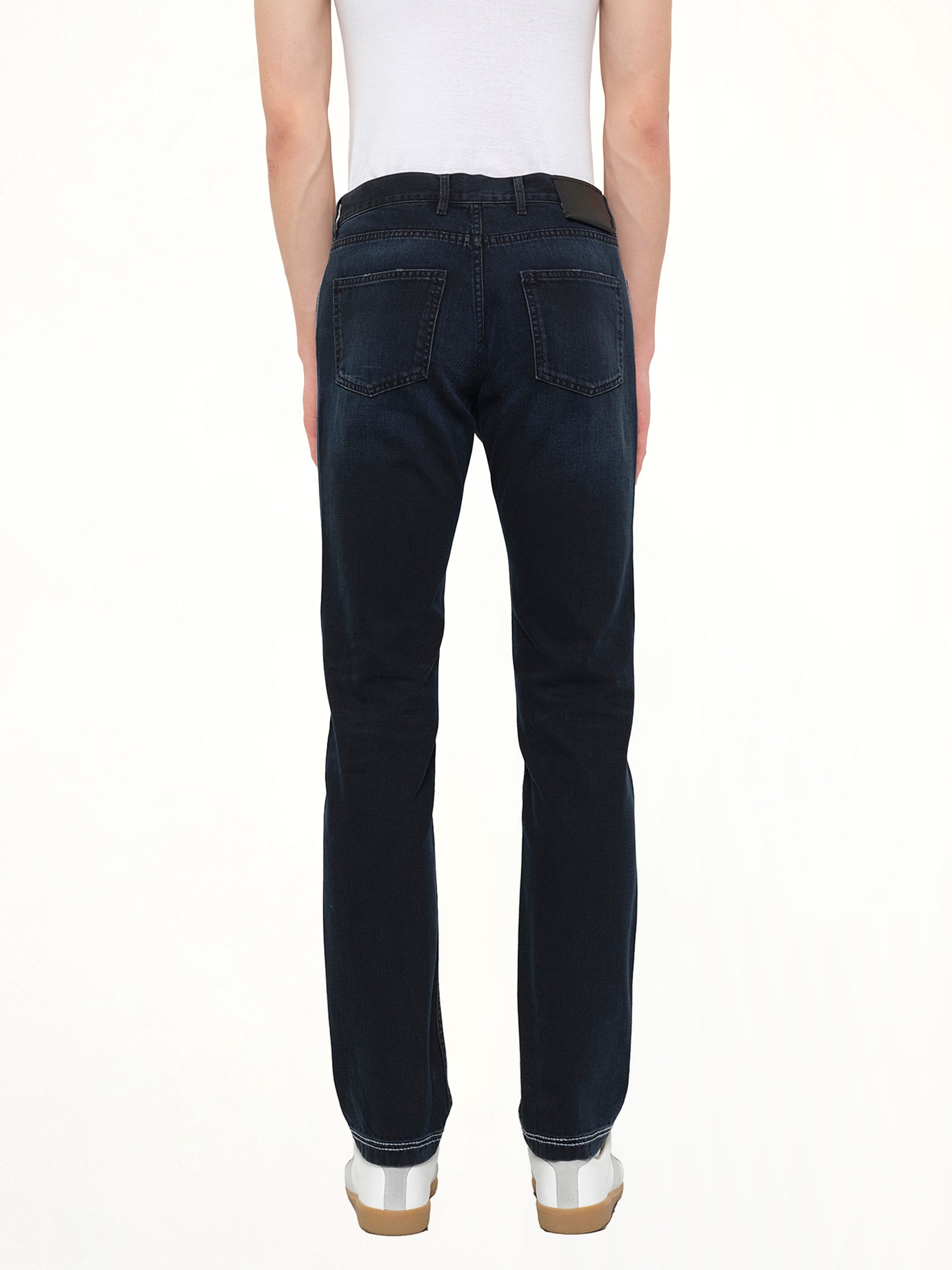 Skinny Patch Jean in Anth