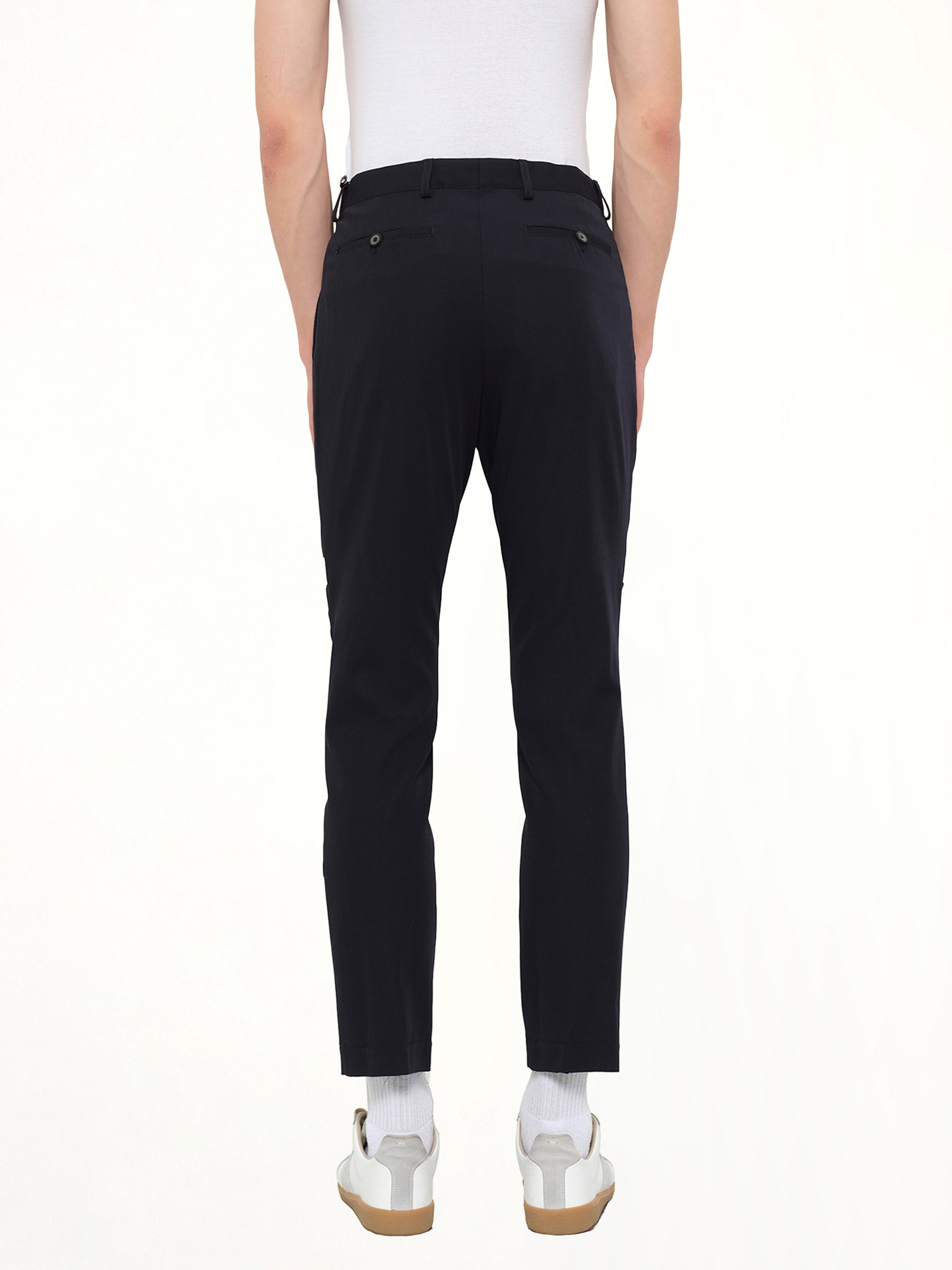 Slim Crop Patch in Blue