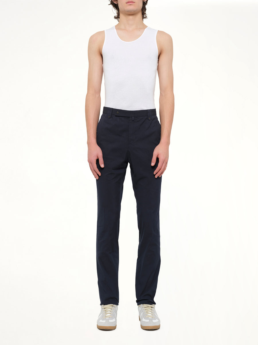 Slim Pant Worker in Navy