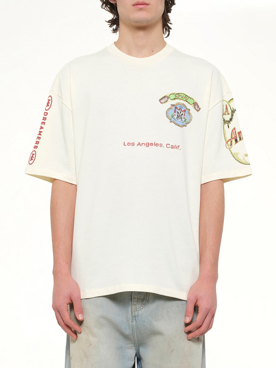 Vista Skate T-Shirt in Ivory